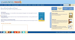 Desktop Screenshot of candlewick.com